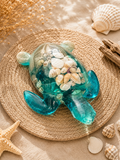 Ocean Treasures Resin Sea Turtle Sculpture