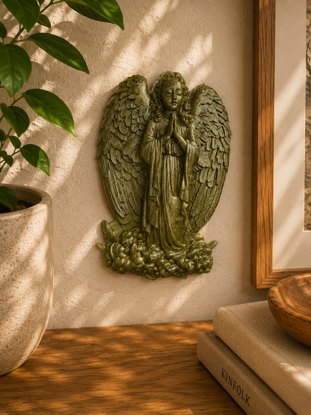 Praying Angel Relief Magnet