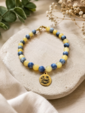 Sunny Shores Beaded Bracelet with Beach Charm