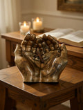 Faith's Open Palms Resin Open Prayer Hands